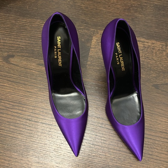 YSL Marilyn 110 pump Violet - Picture 2 of 5